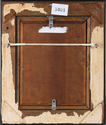 Неизвестный художник. Портрет пожилой дамы